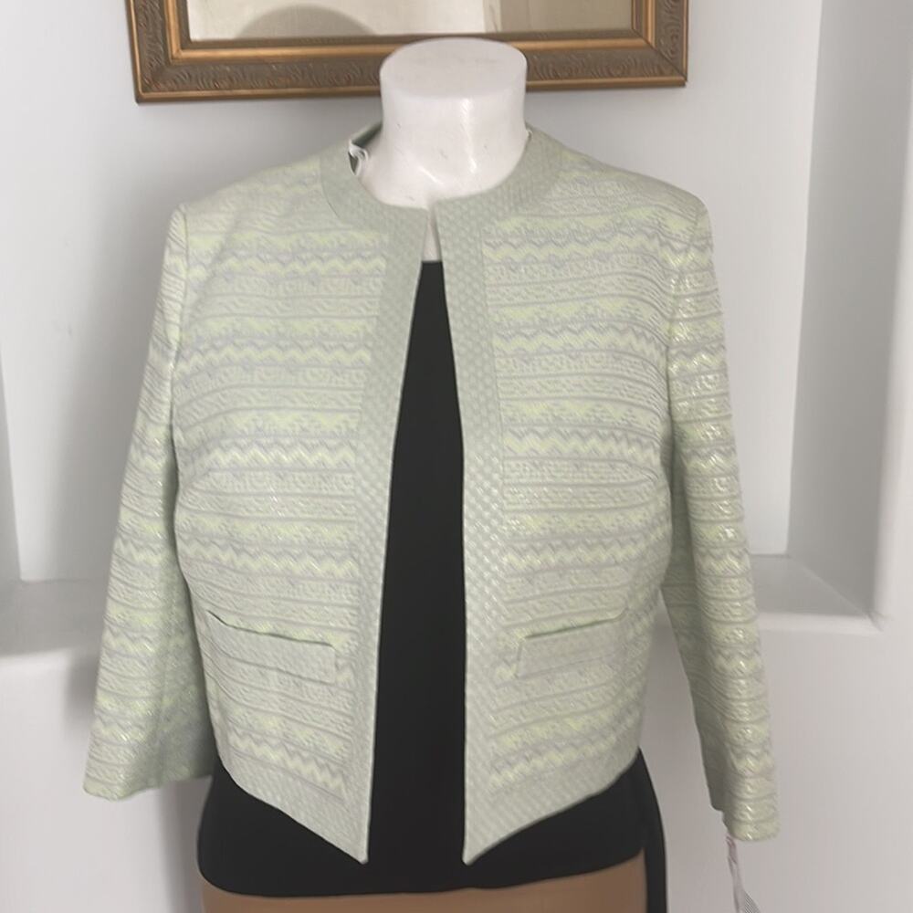 Helene Berman Edge To Edge Aztec Open Front Jacke… - image 4